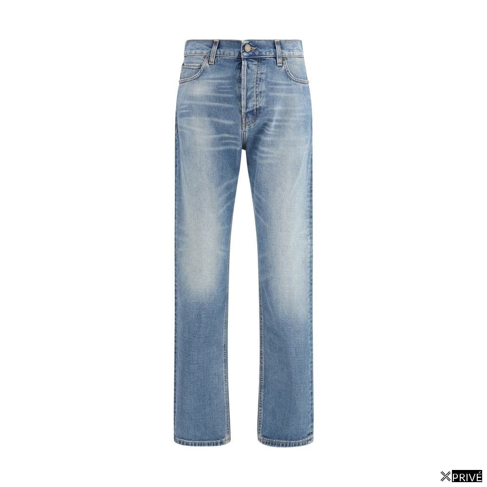 Jeans bleu en Coton — 1
