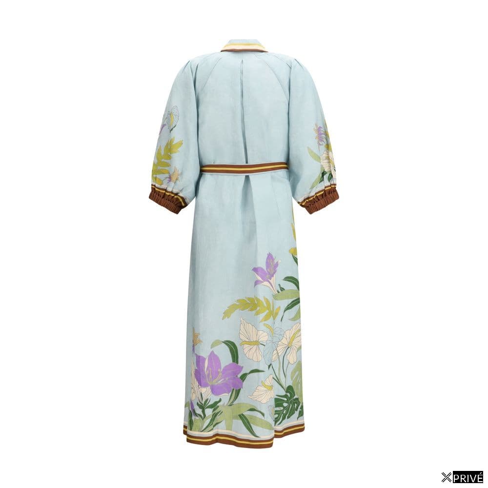 Robe multicolore en Lin — 2