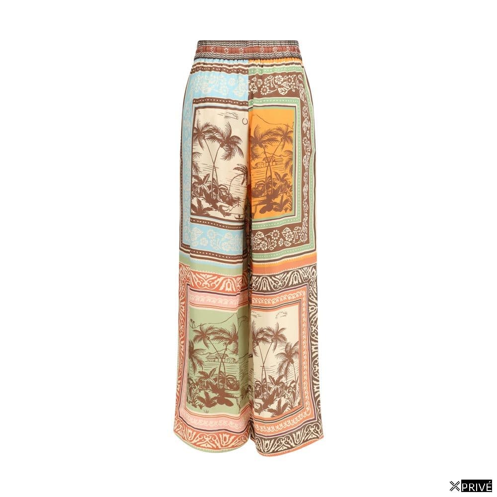 Jeans multicolore en Soie — 2