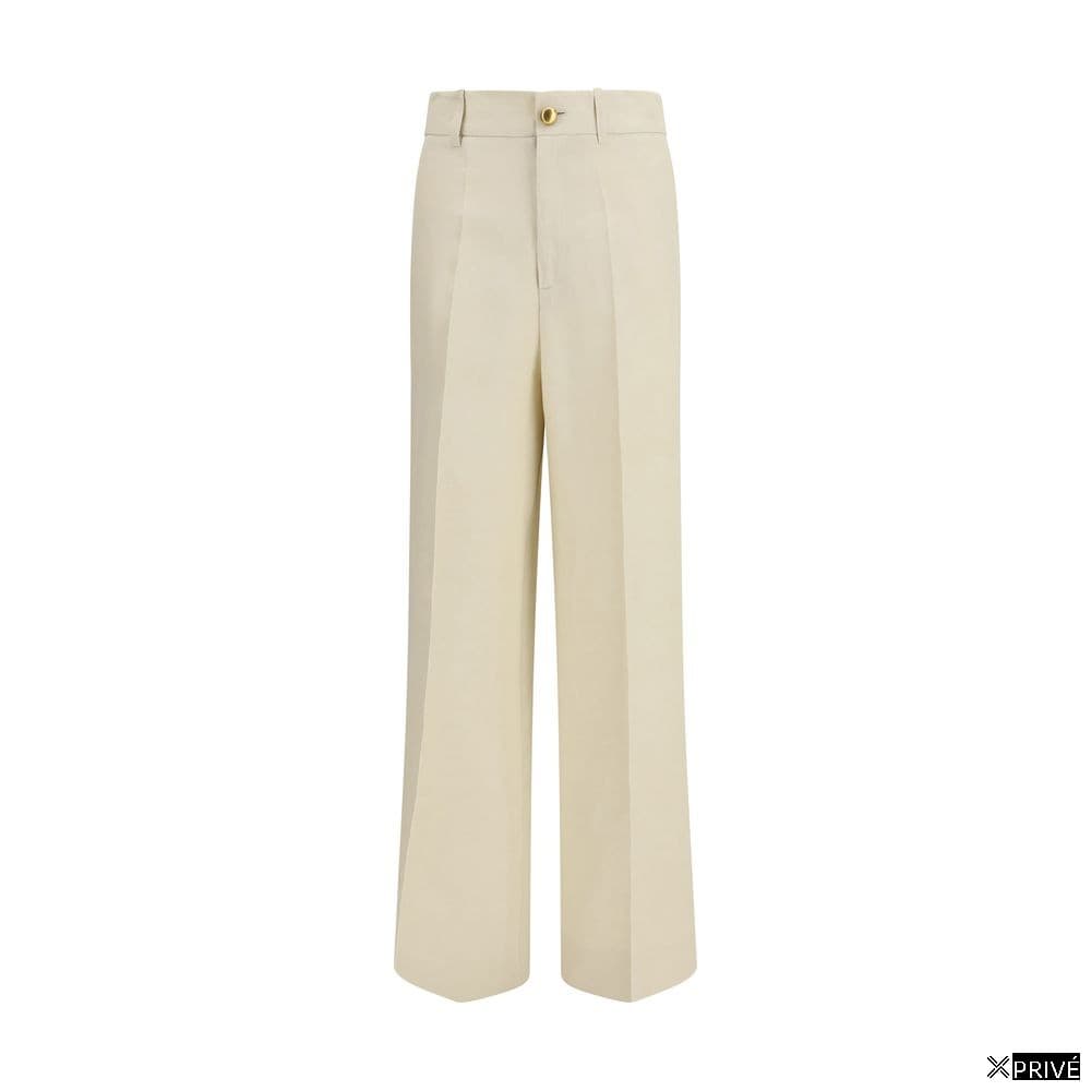 Jeans beige en Viscose — 1