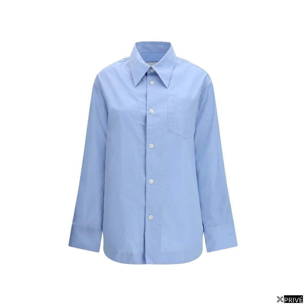 Chemise bleue en Coton — 1