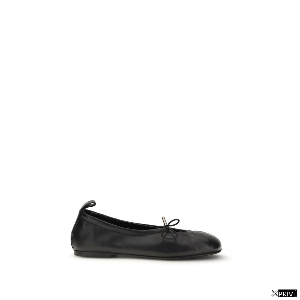 Chaussures plates noires