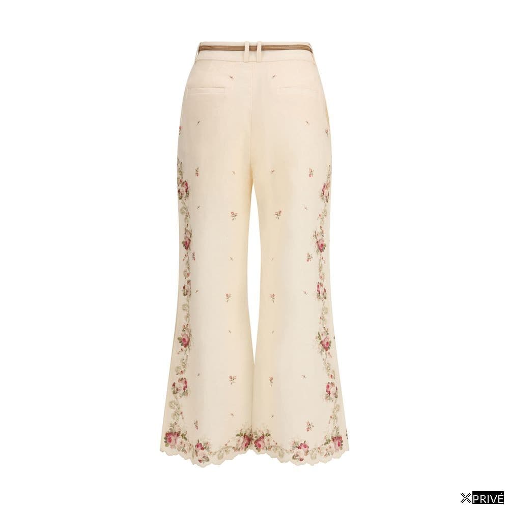 Jeans beige en Coton — 2