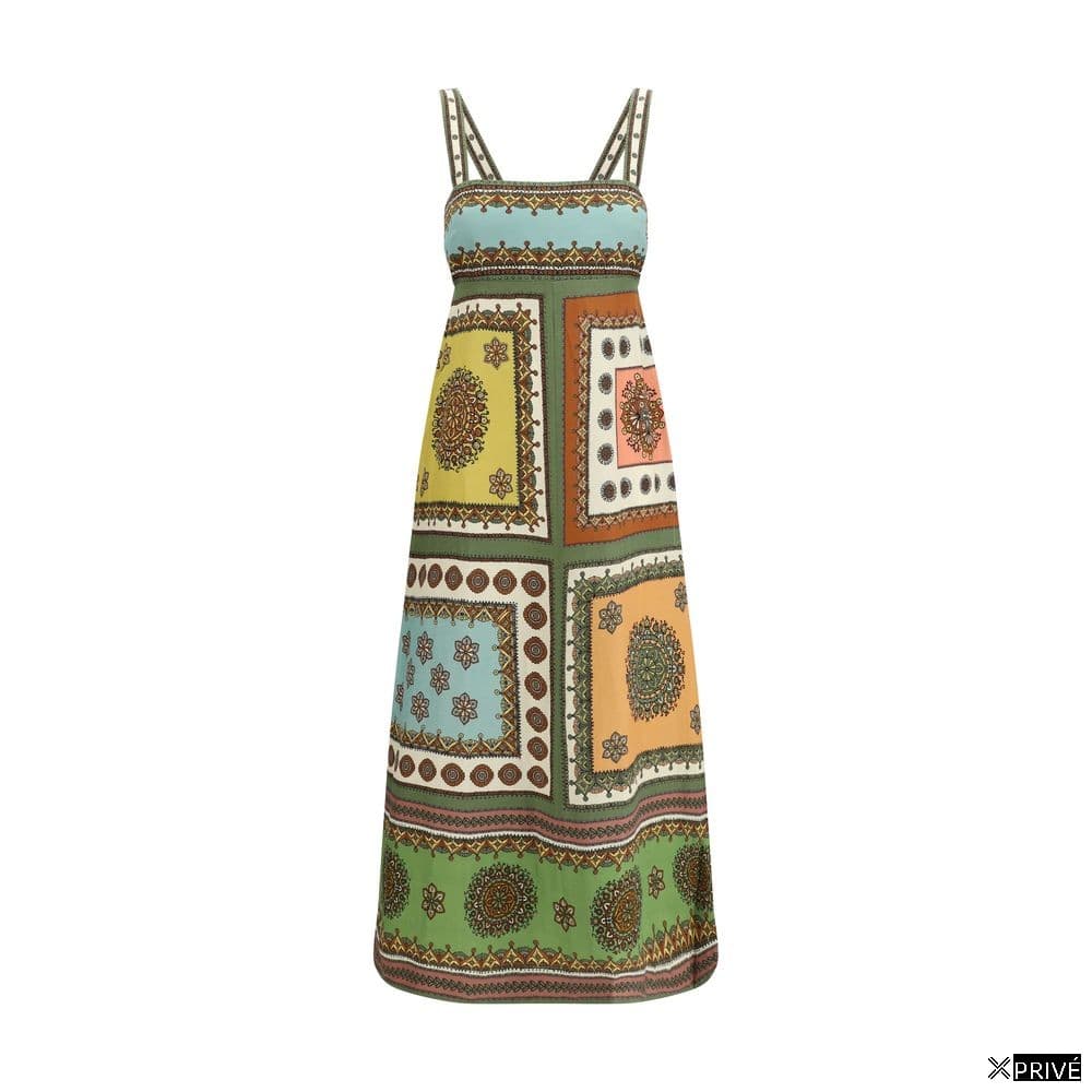 Robe multicolore en Viscose — 1