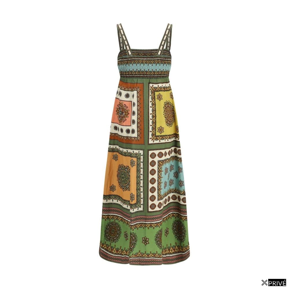 Robe multicolore en Viscose — 2