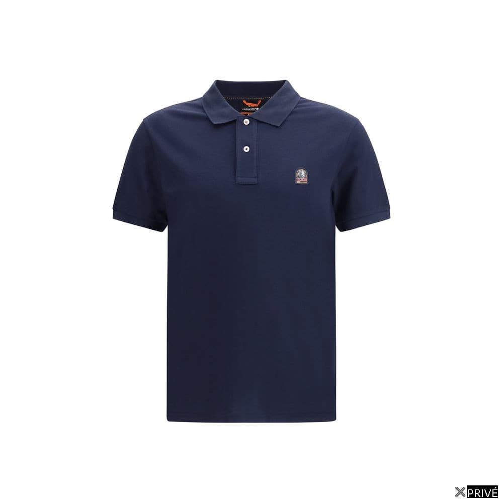 Polo bleu en Coton — 1