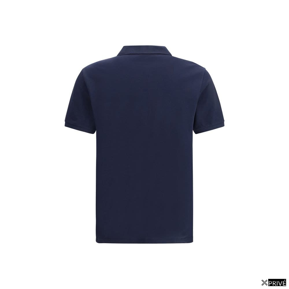 Polo bleu en Coton — 2