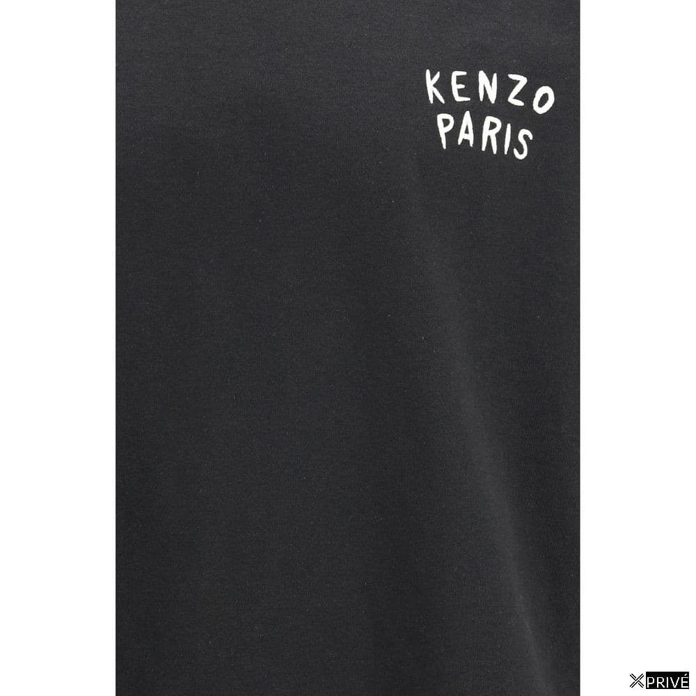 T-shirt noir en Coton — 3
