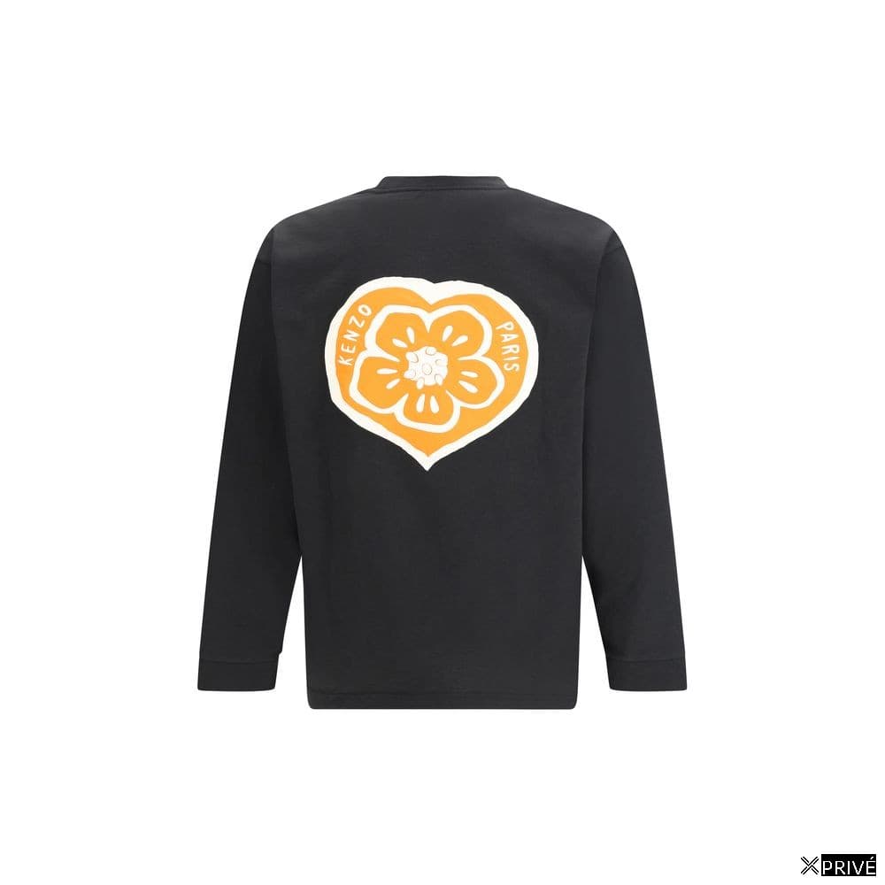 T-shirt noir en Coton — 2