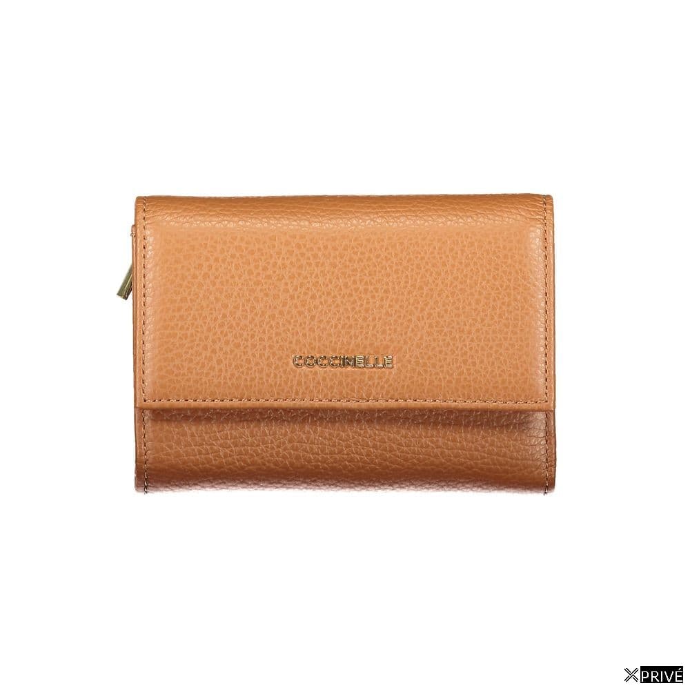 Portefeuille brun en Cuir — 1