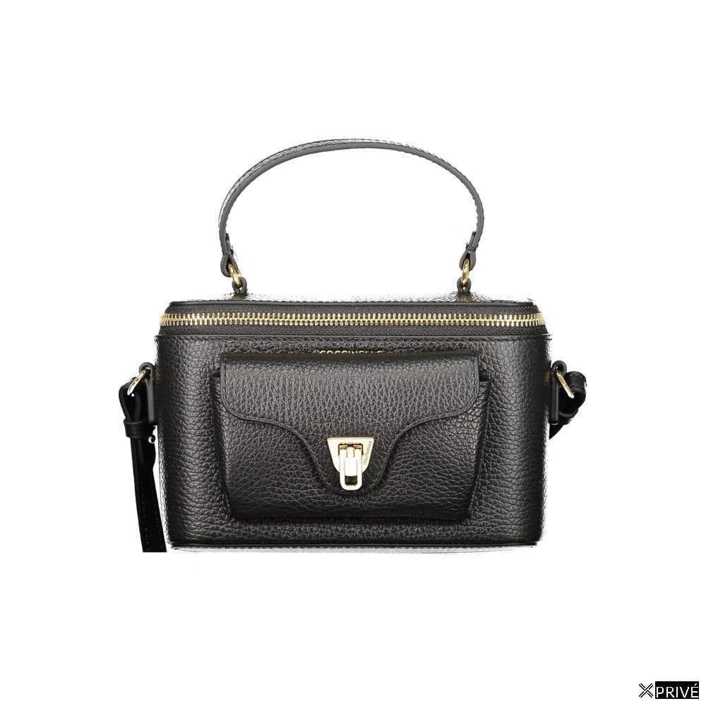 Black Leather Women Handbag — 1