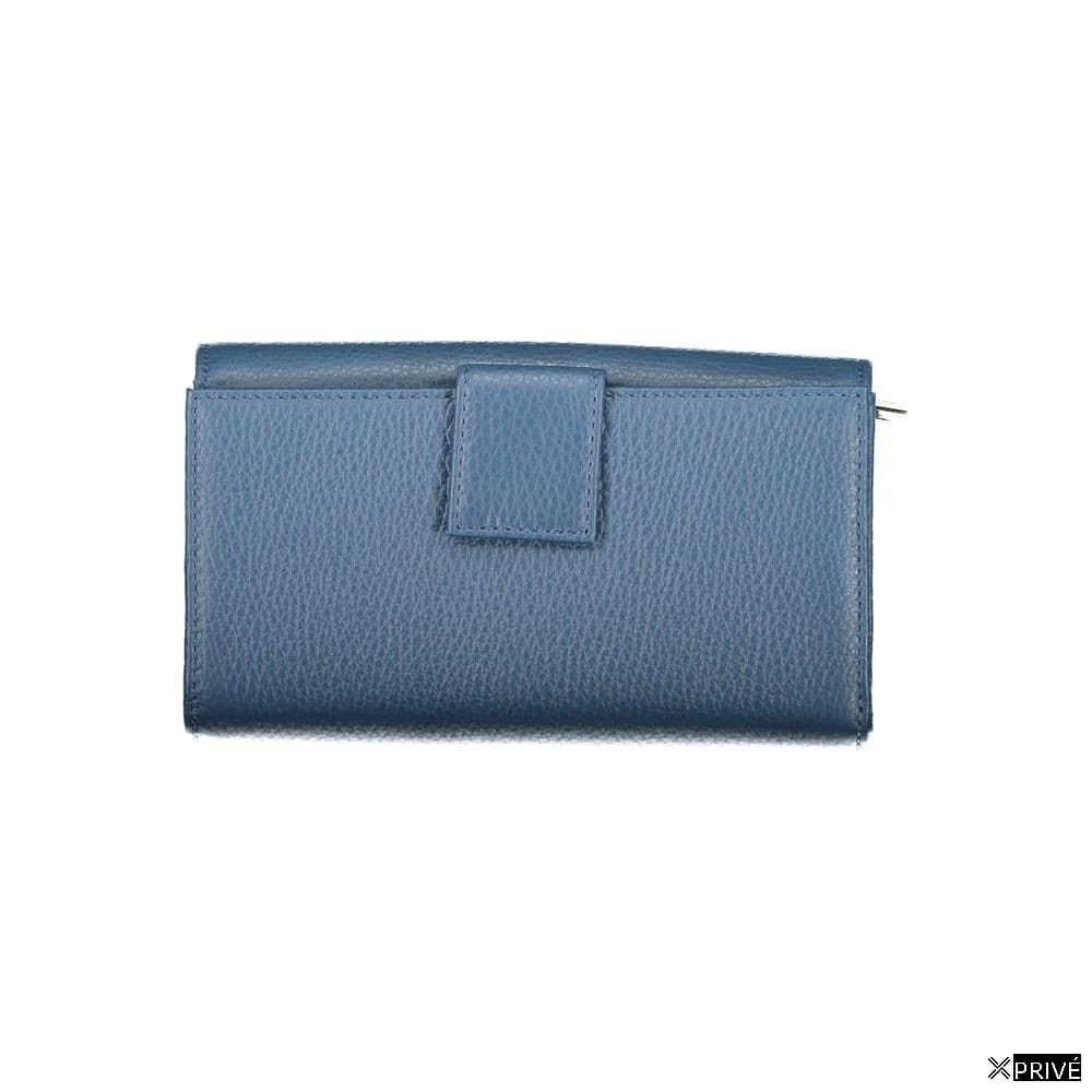 Portefeuille bleu en Cuir — 2