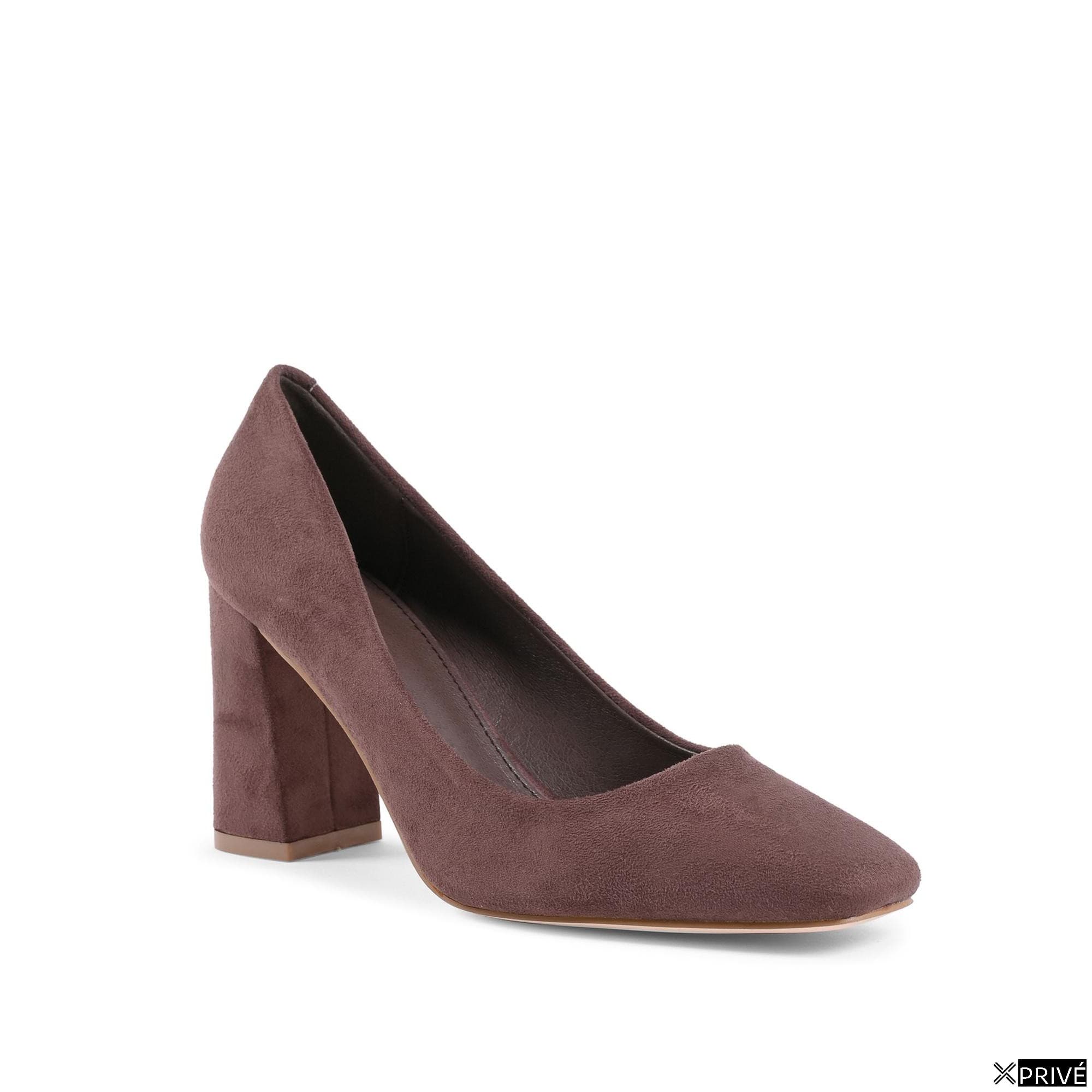 Escarpin brune en Tissu — 2