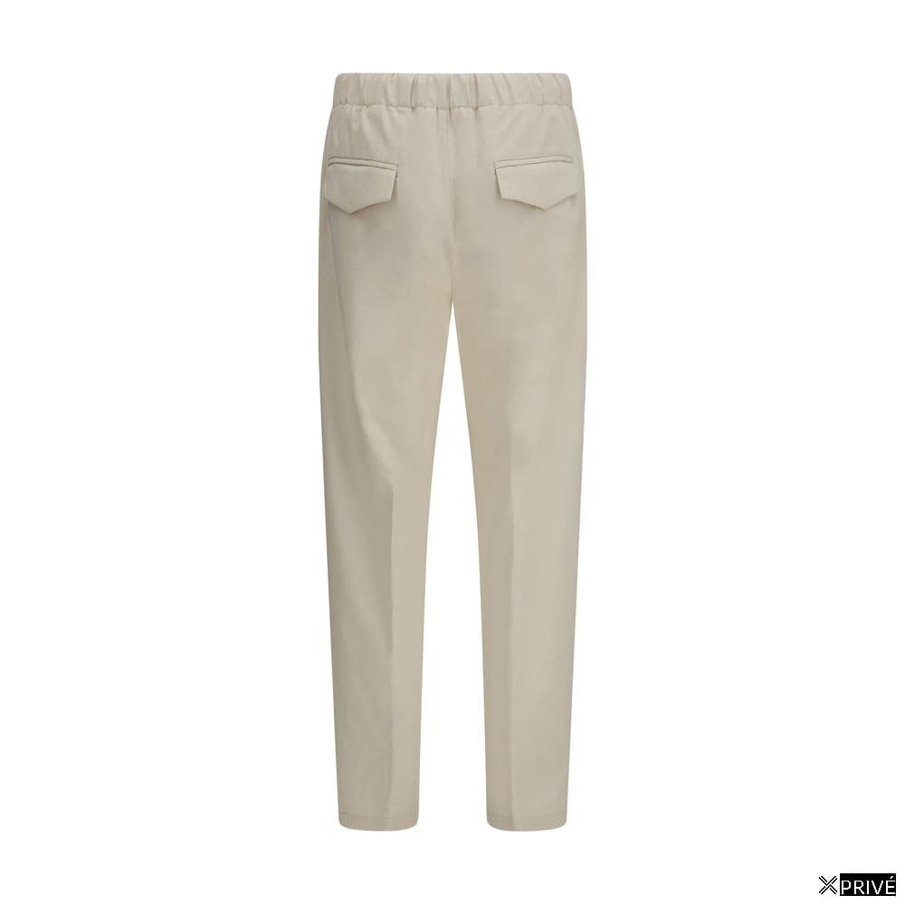 Jeans beige en Coton — 2