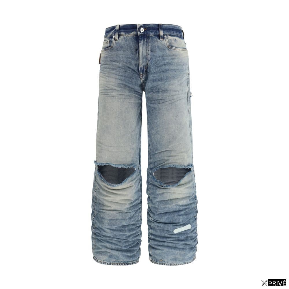 Jeans bleu en Viscose — 1