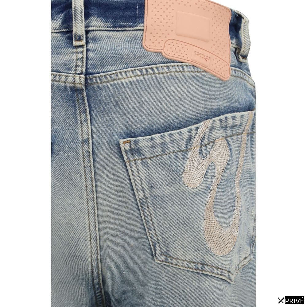 Jeans bleu en Viscose — 3