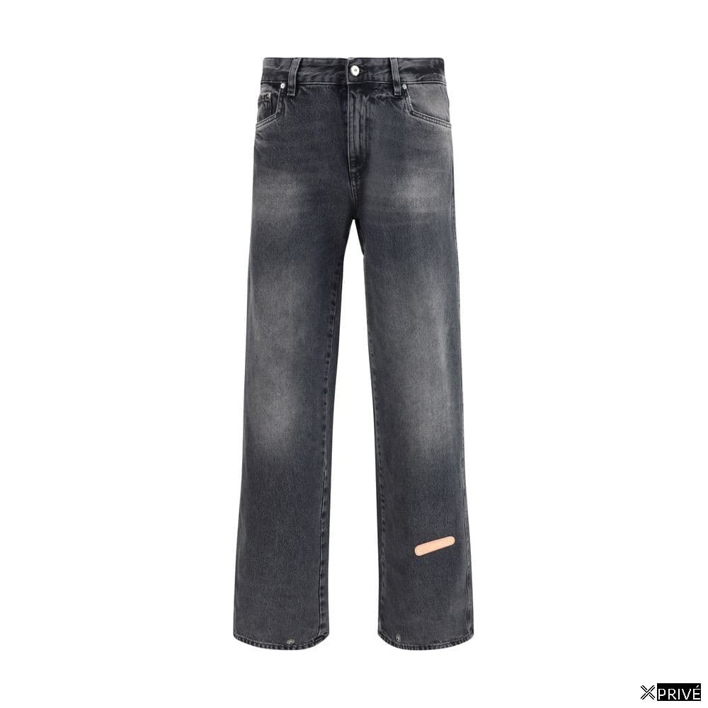 Jeans gris en Coton — 1