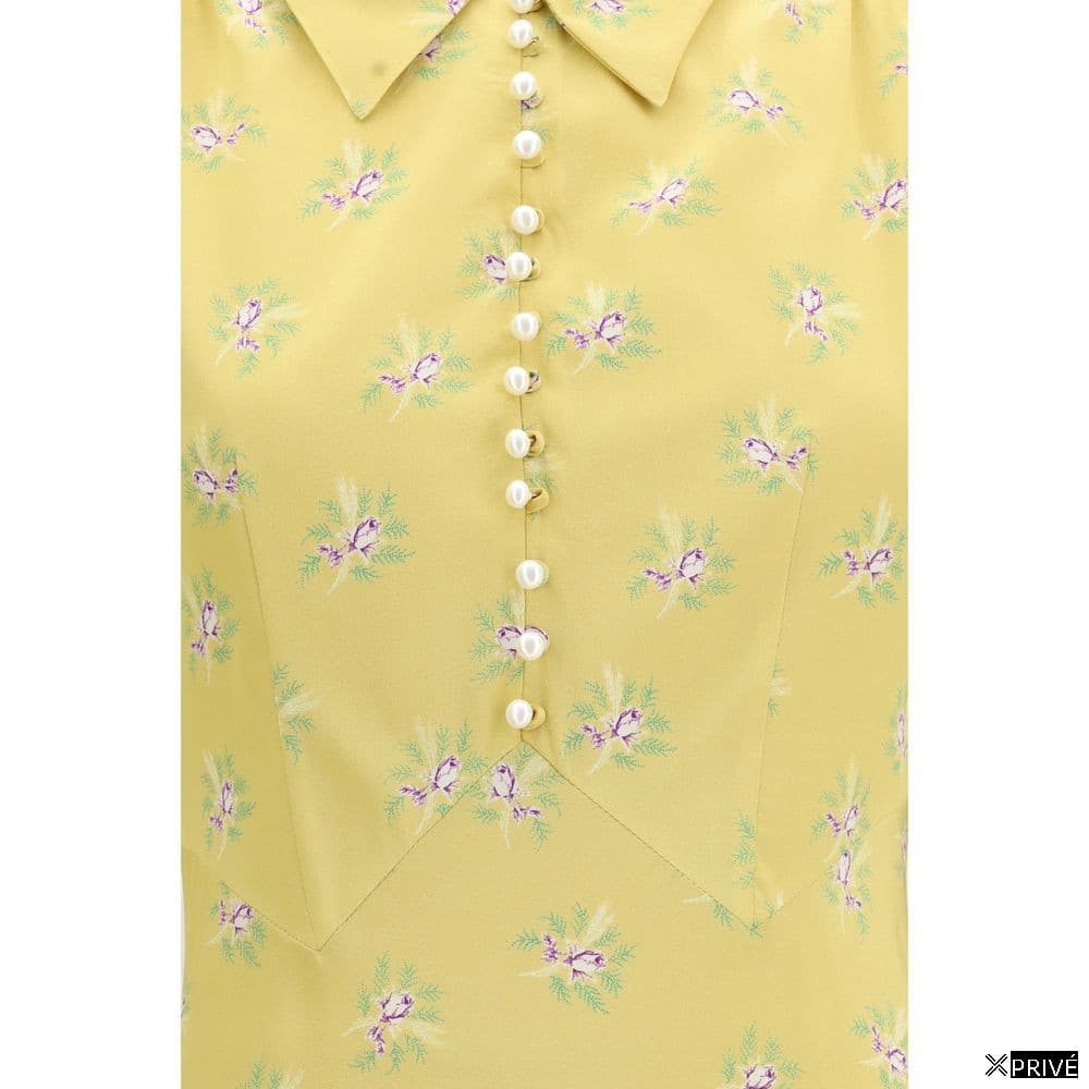 Robe multicolore en Soie — 3