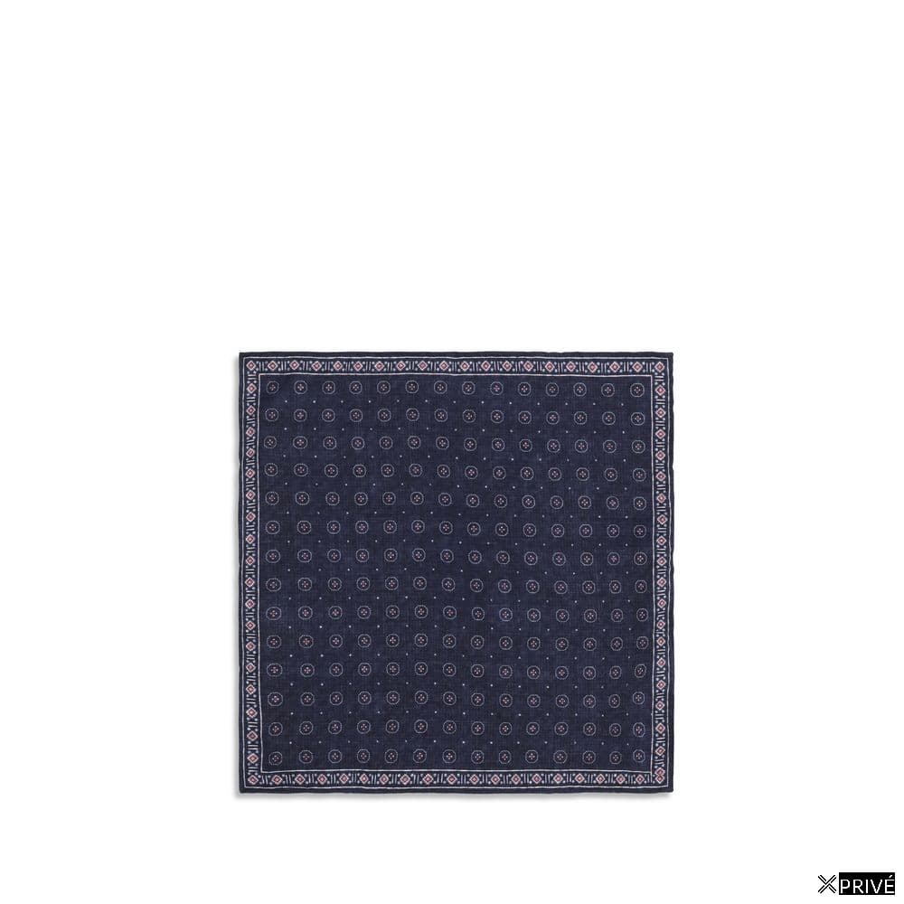 Sac à main bleu en Soie — 2