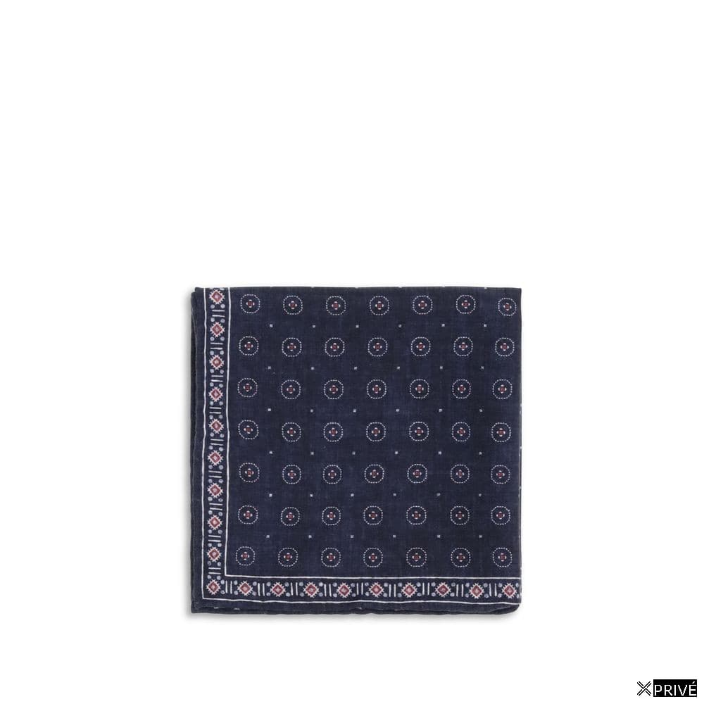 Sac à main bleu en Soie — 1