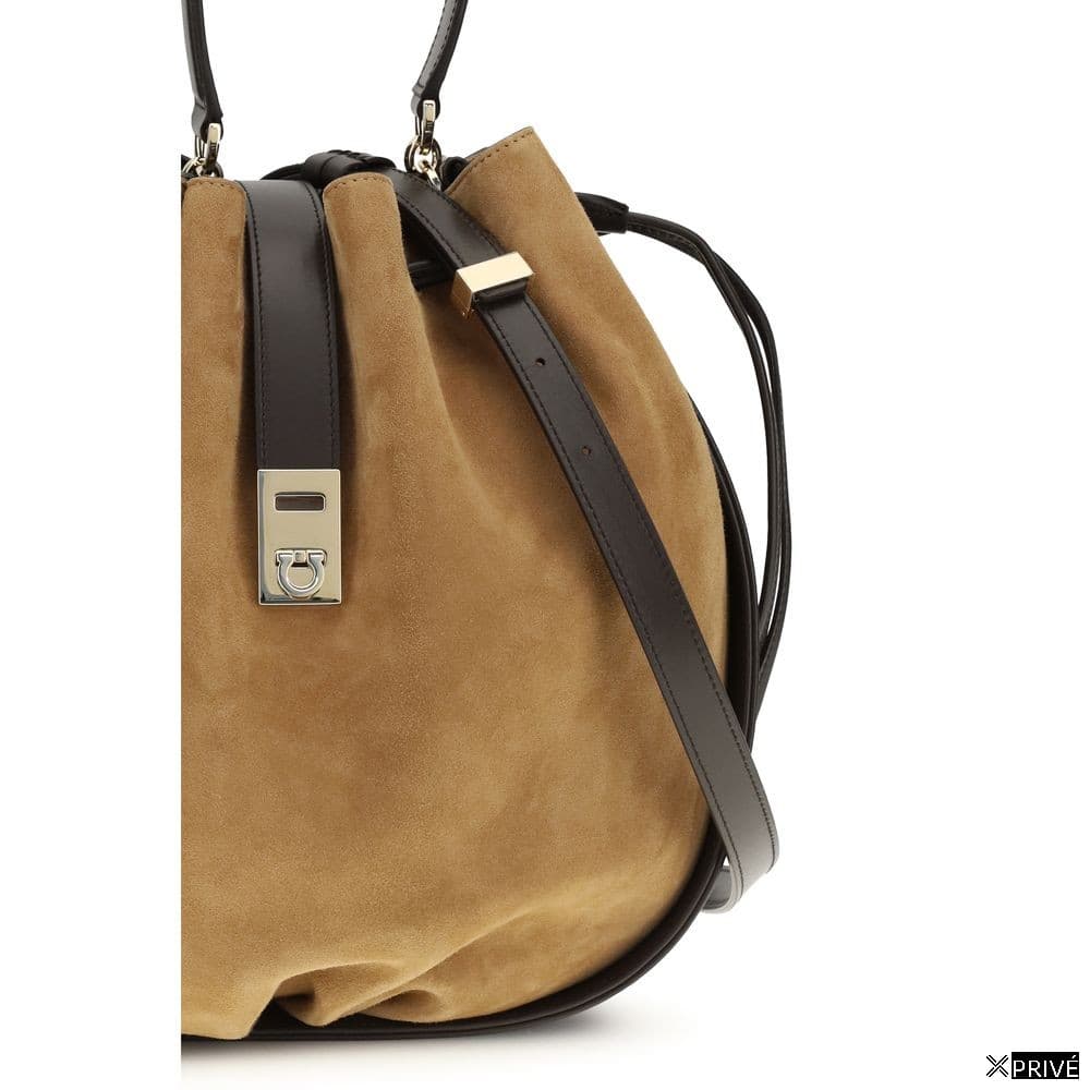 Sac bandoulière brun — 4