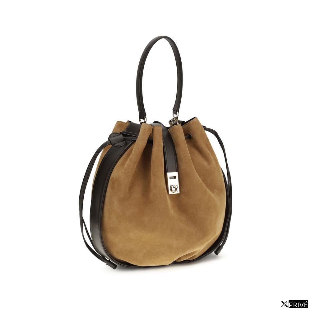 Sac bandoulière brun — 2