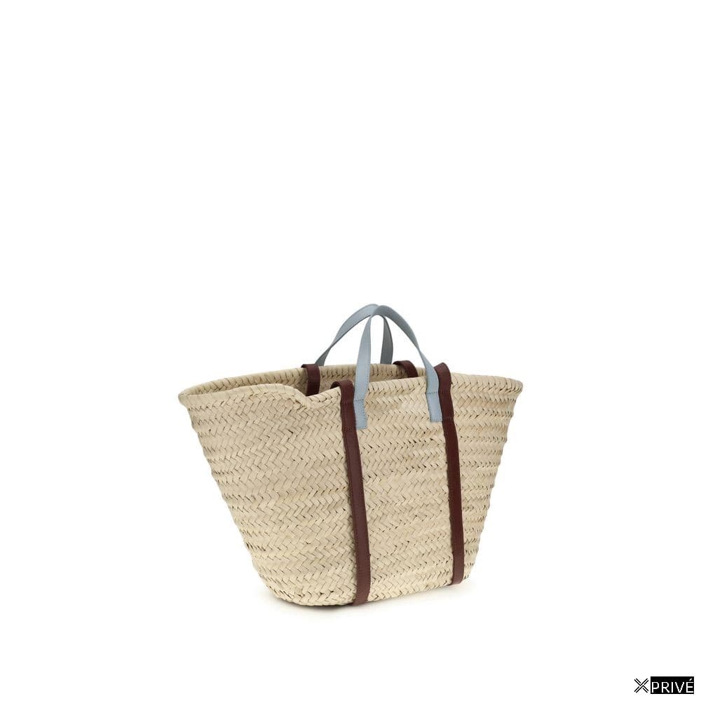 Sac bandoulière beige en Raphia — 3