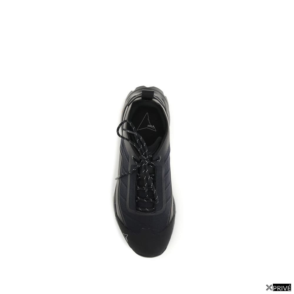 Chaussures de sport noires en Polyester — 4