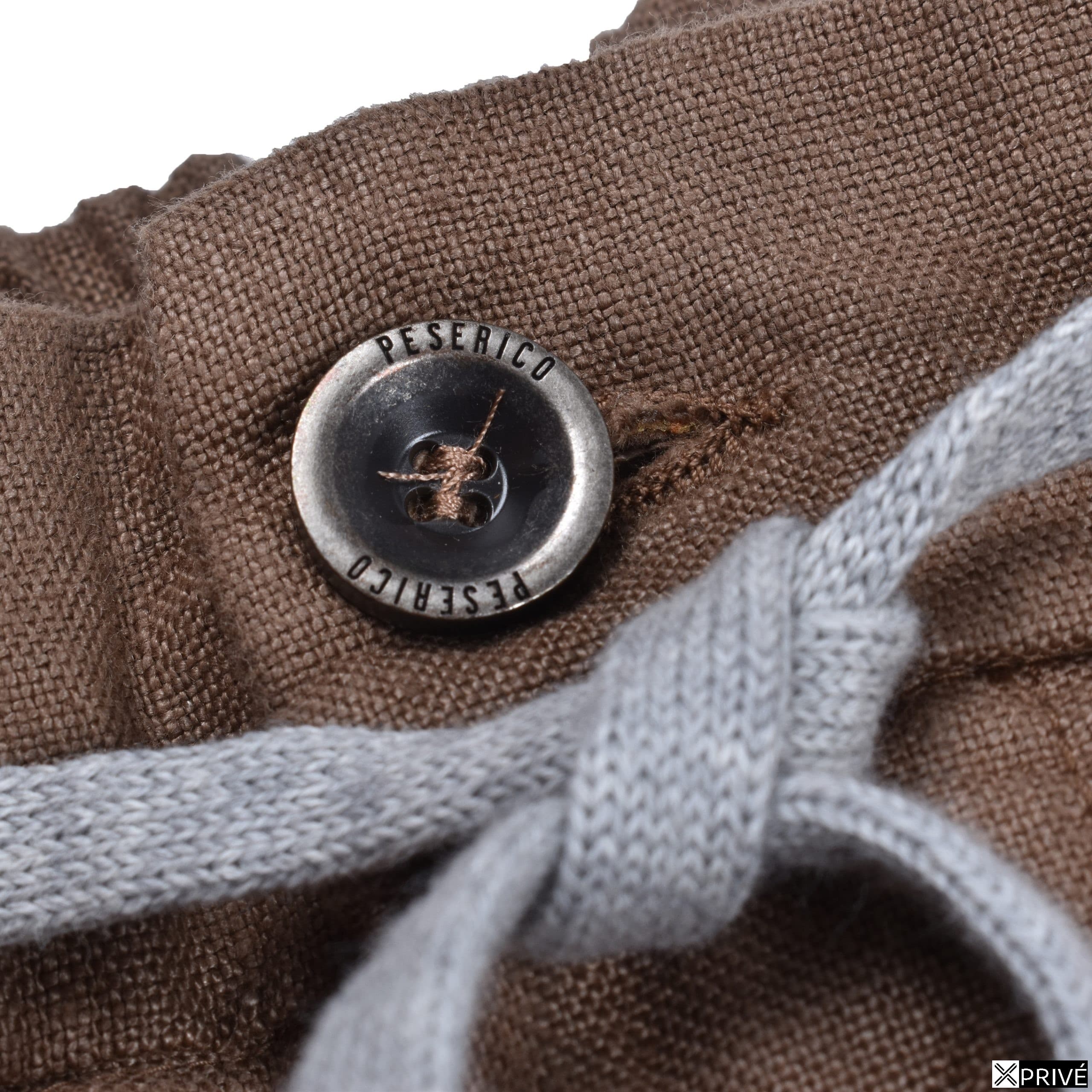 Jeans brun en Lin — 6