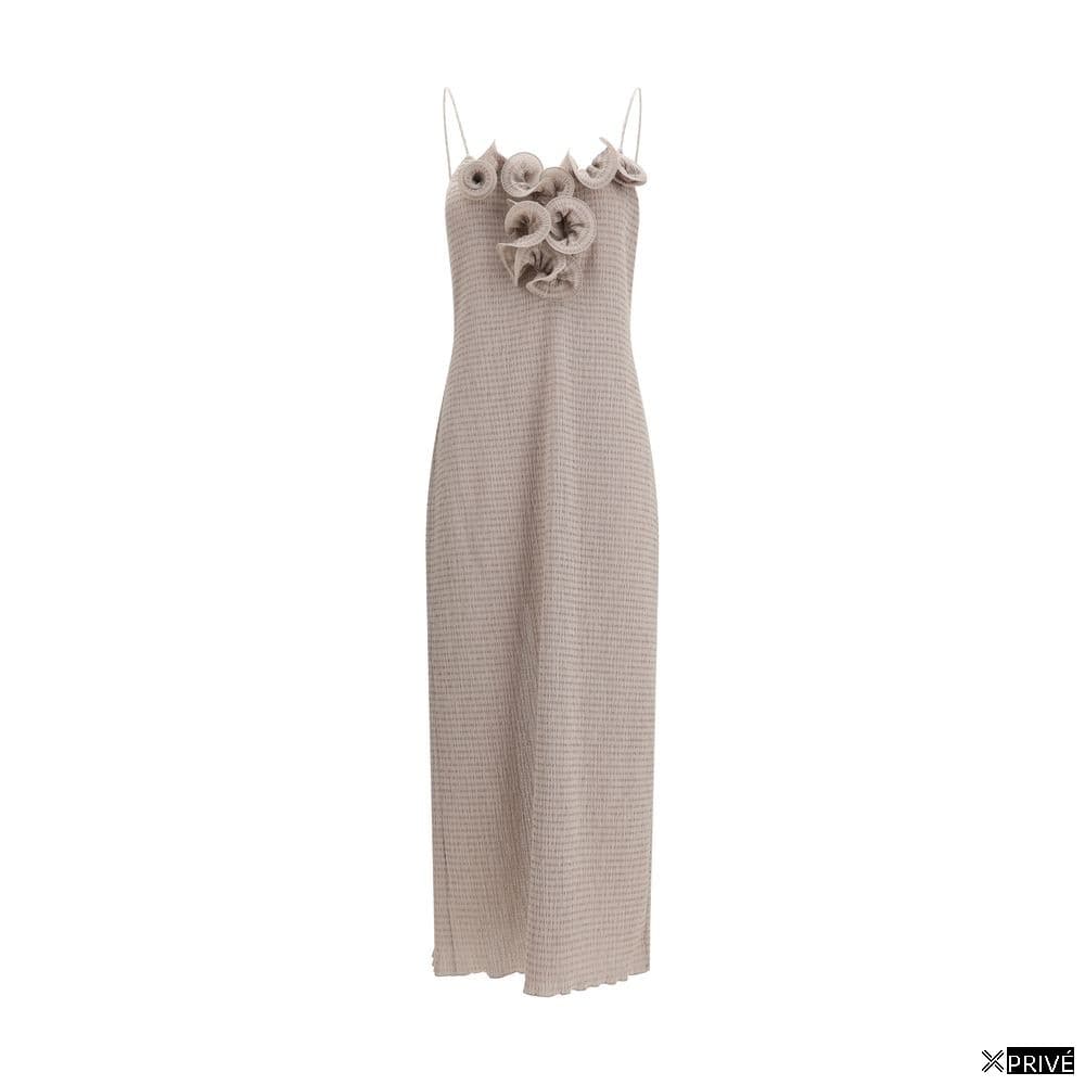 Robe brune en Lyocell — 1