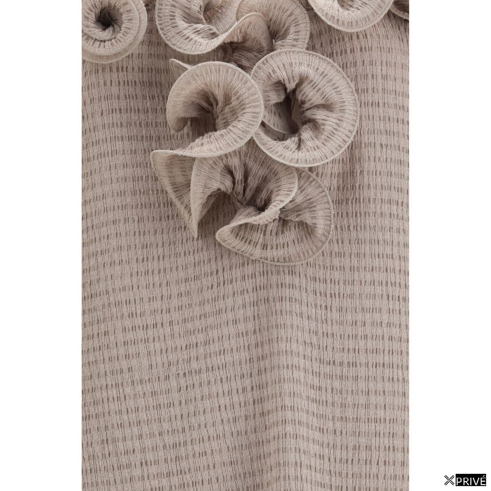Robe brune en Lyocell — 3