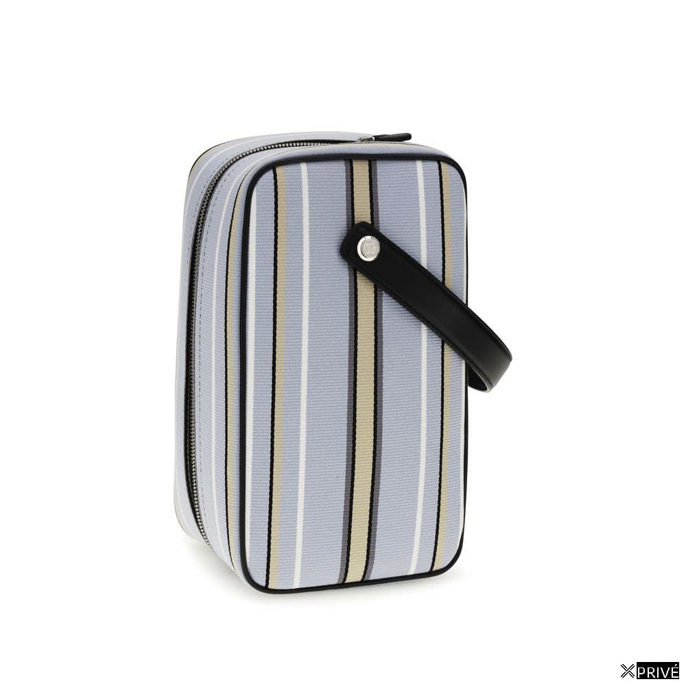 Sac à main bleu en Coton — 3