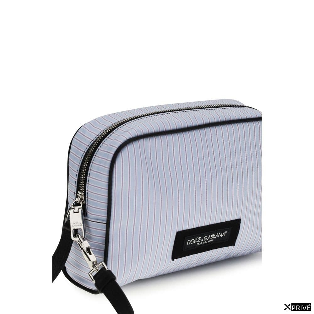 Sac à main bleu en Coton — 4