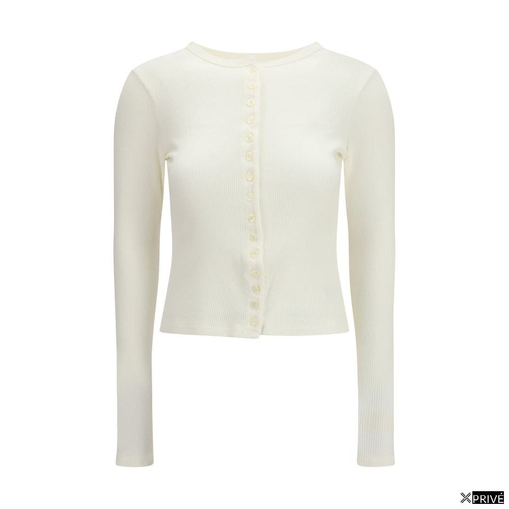 Pull blanc en Coton — 1