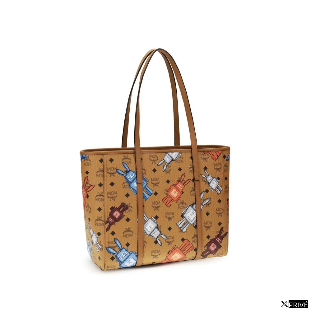 Sac bandoulière brun en Tissu — 3