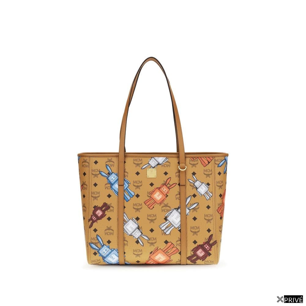 Sac bandoulière brun en Tissu — 1