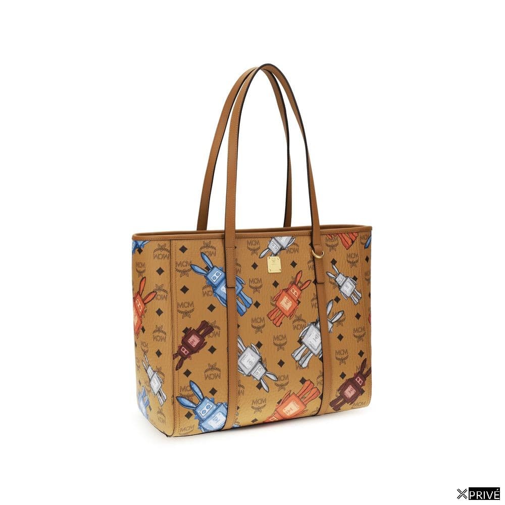 Sac bandoulière brun en Tissu — 2