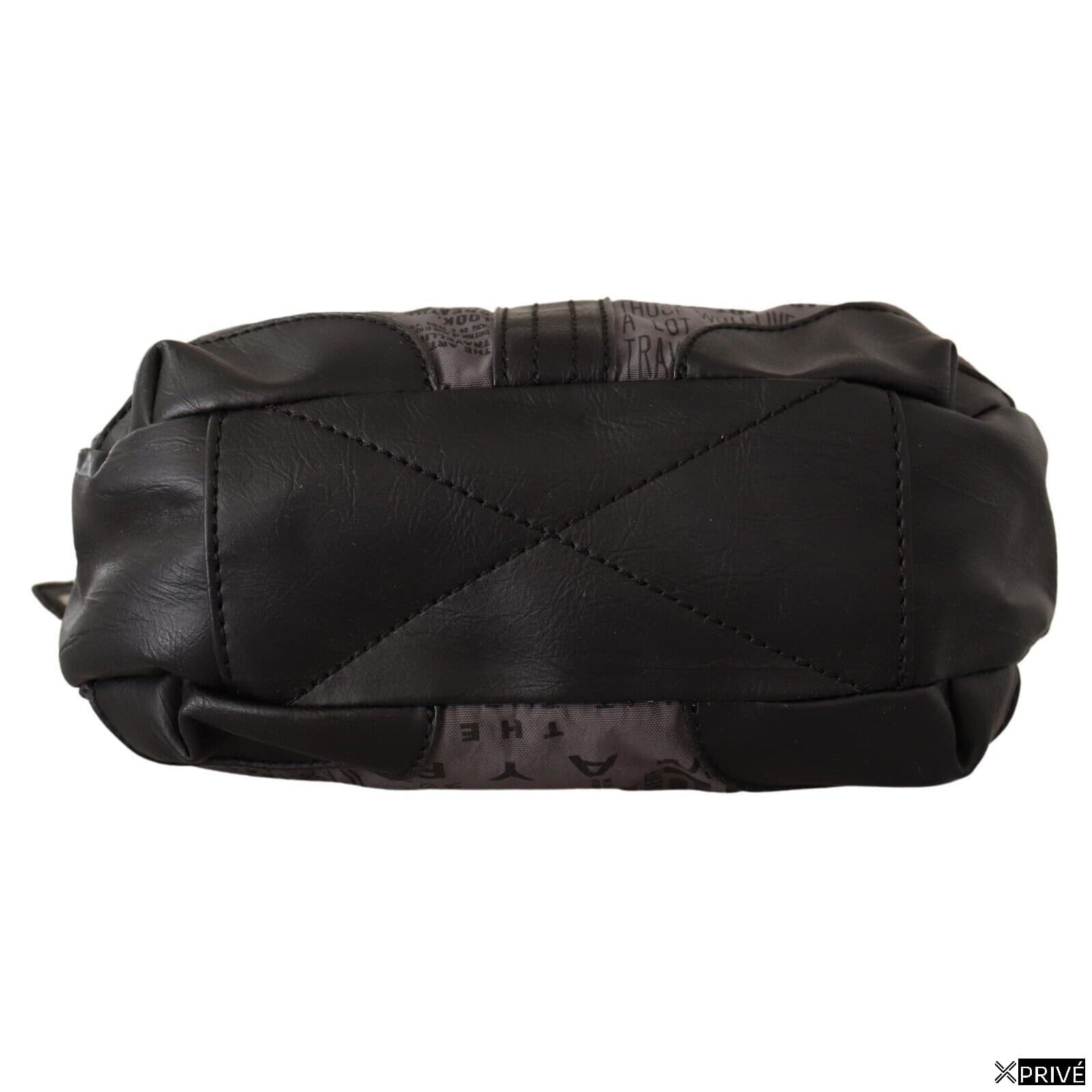 Sac bandoulière gris en Tissu — 4