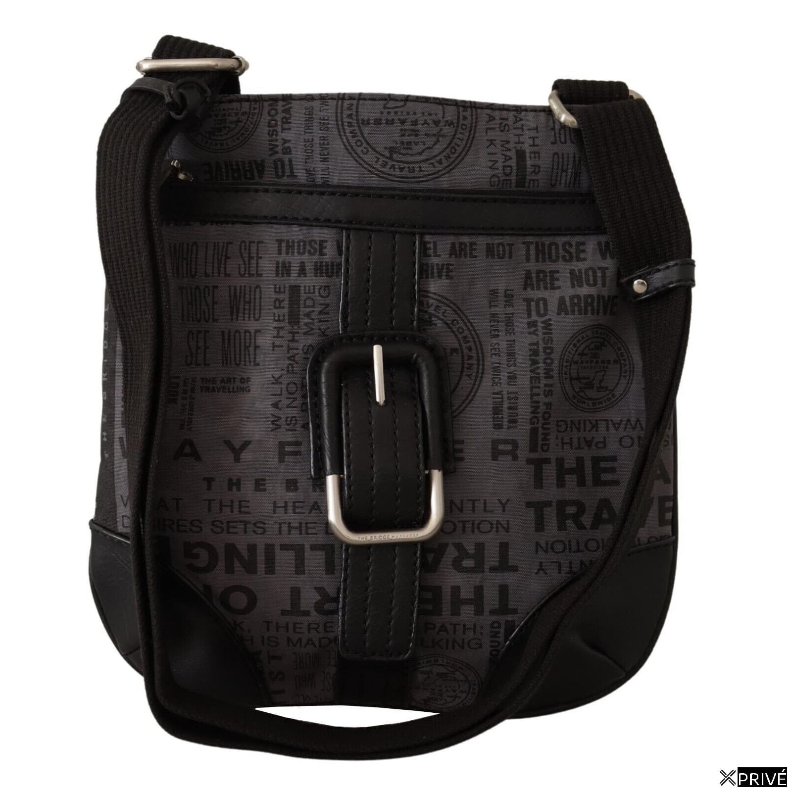 Sac porté croisé gris en Tissu — 1