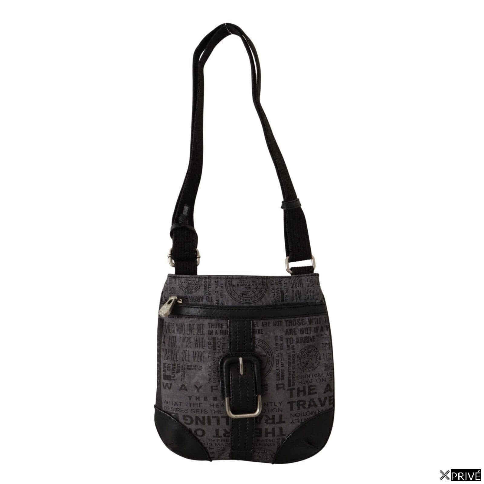 Sac porté croisé gris en Tissu — 2