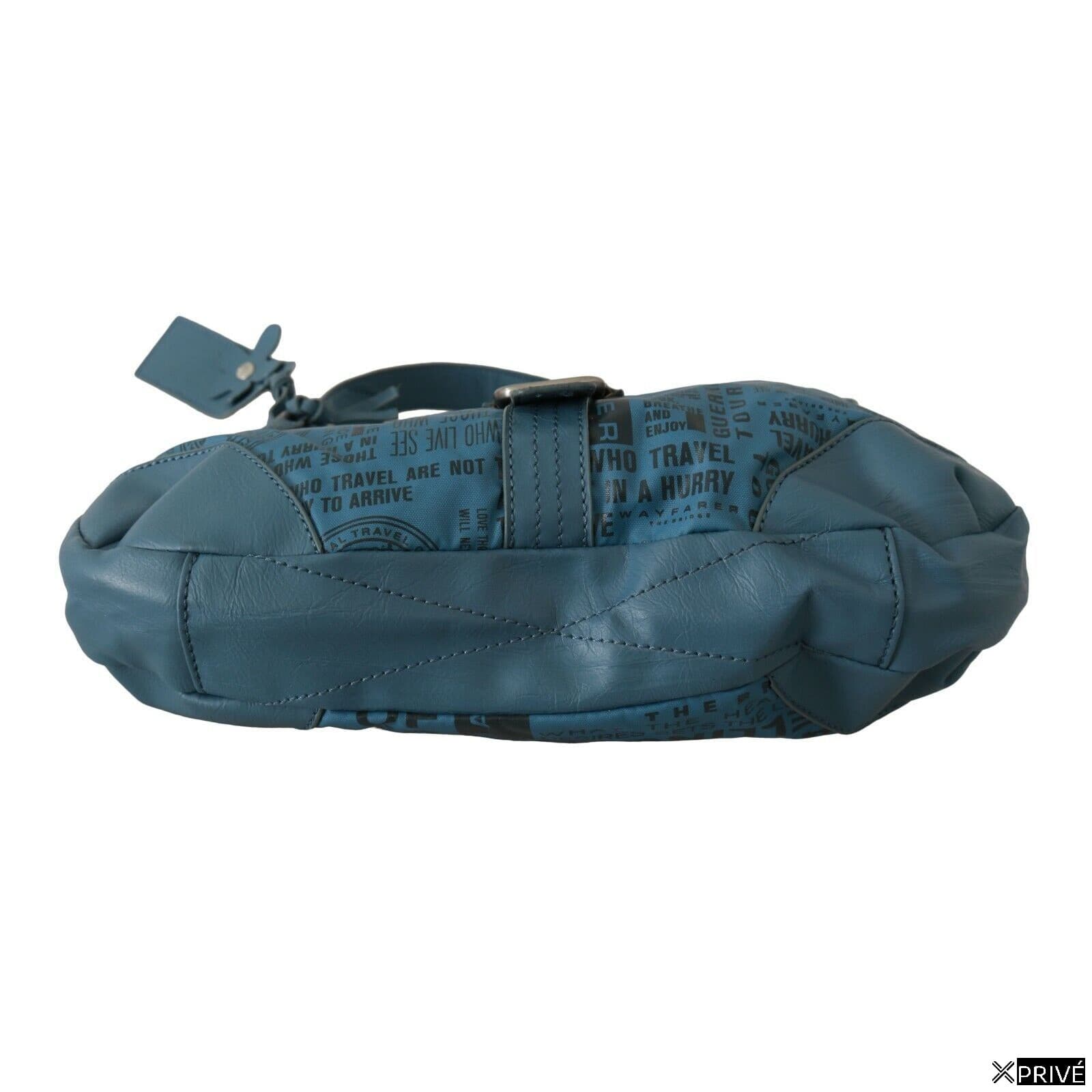 Sac bandoulière bleu en Tissu — 4