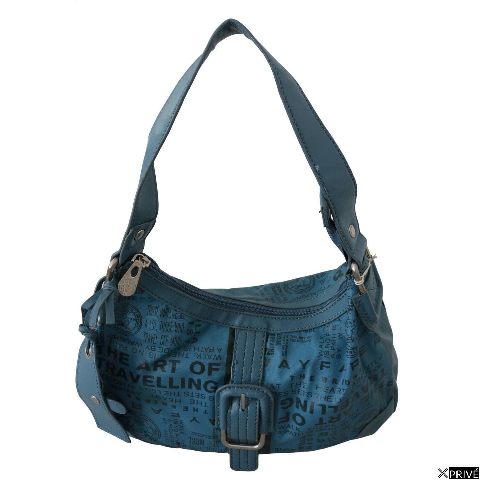 Sac bandoulière bleu en Tissu — 1