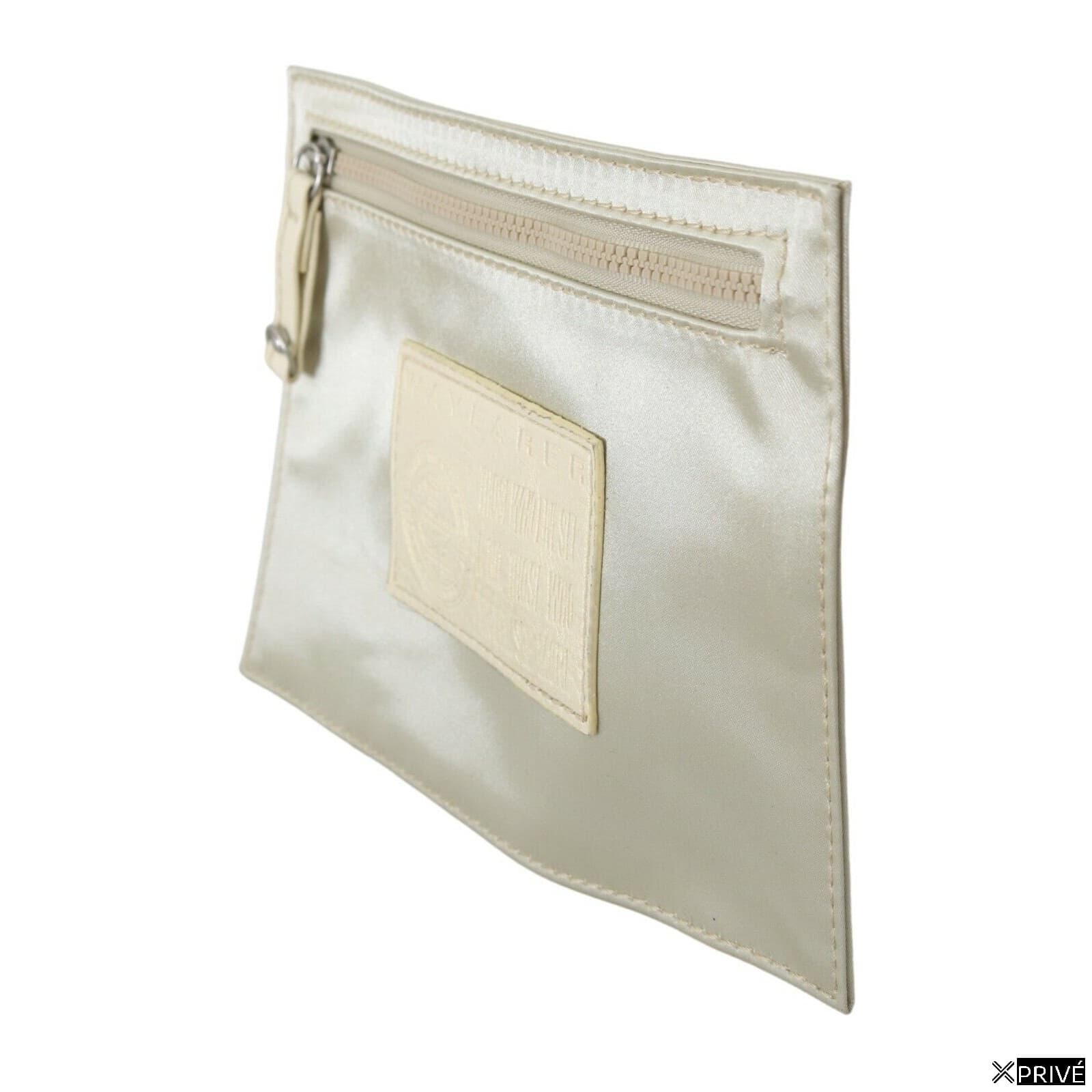 Portefeuille blanc en Tissu — 2