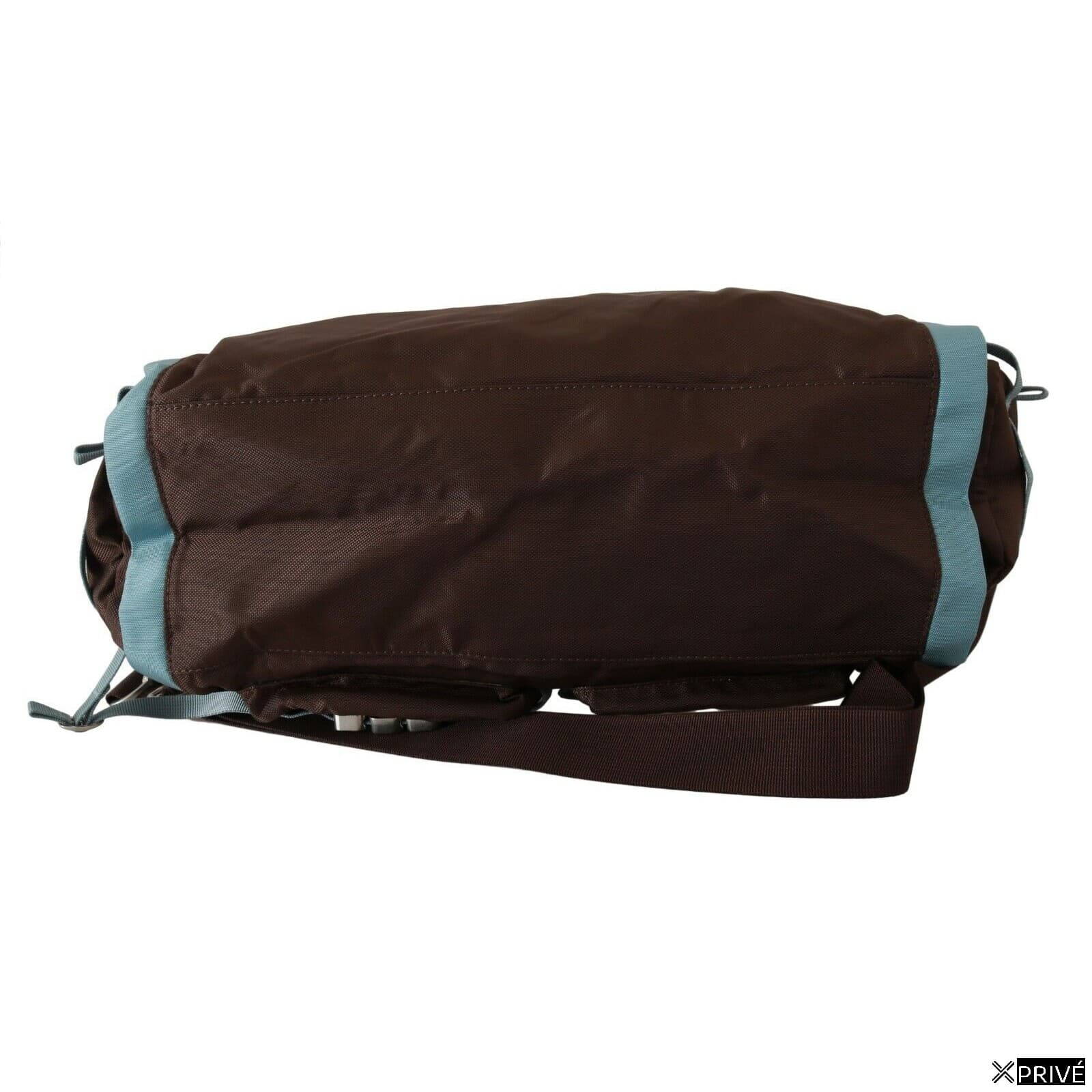 Sac de voyage brun en Tissu — 4