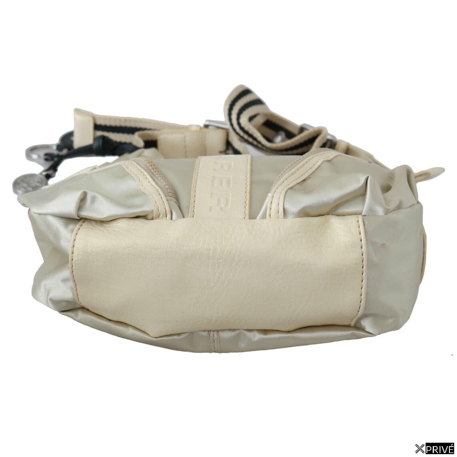 Sac bandoulière blanc en Tissu — 4