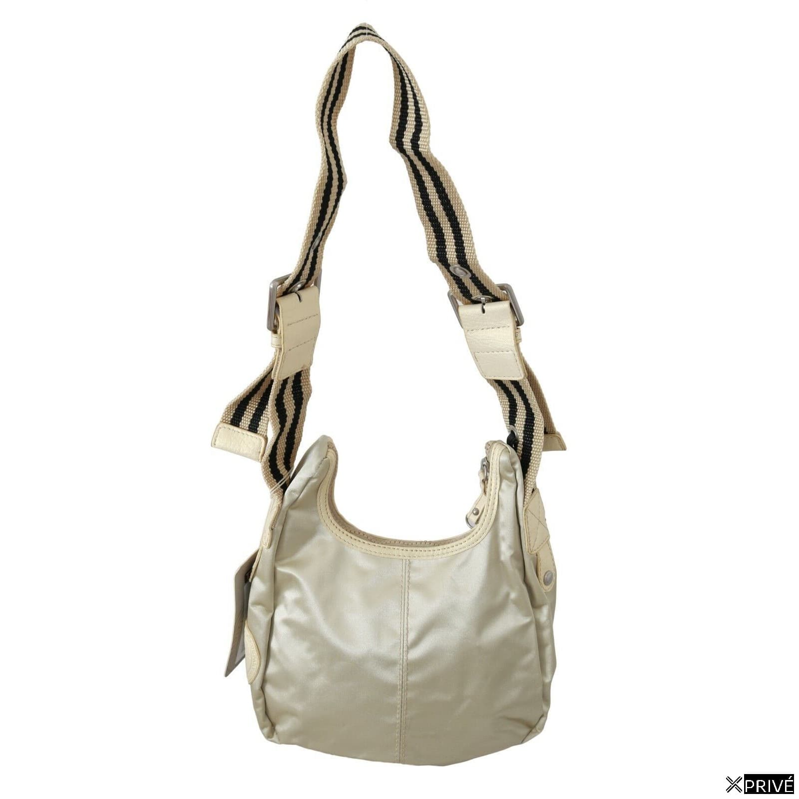 Sac bandoulière blanc en Tissu — 3