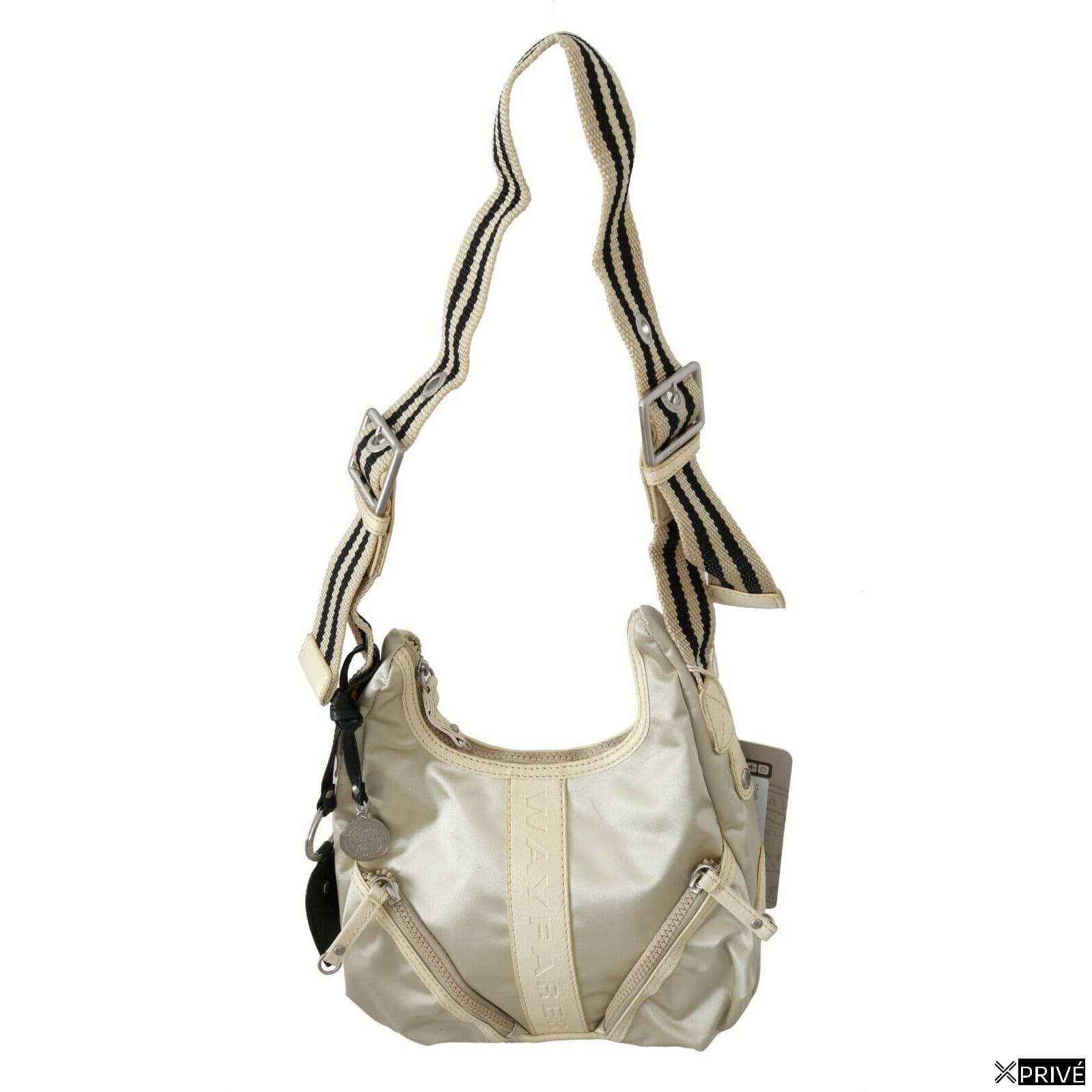 Sac bandoulière blanc en Tissu — 1