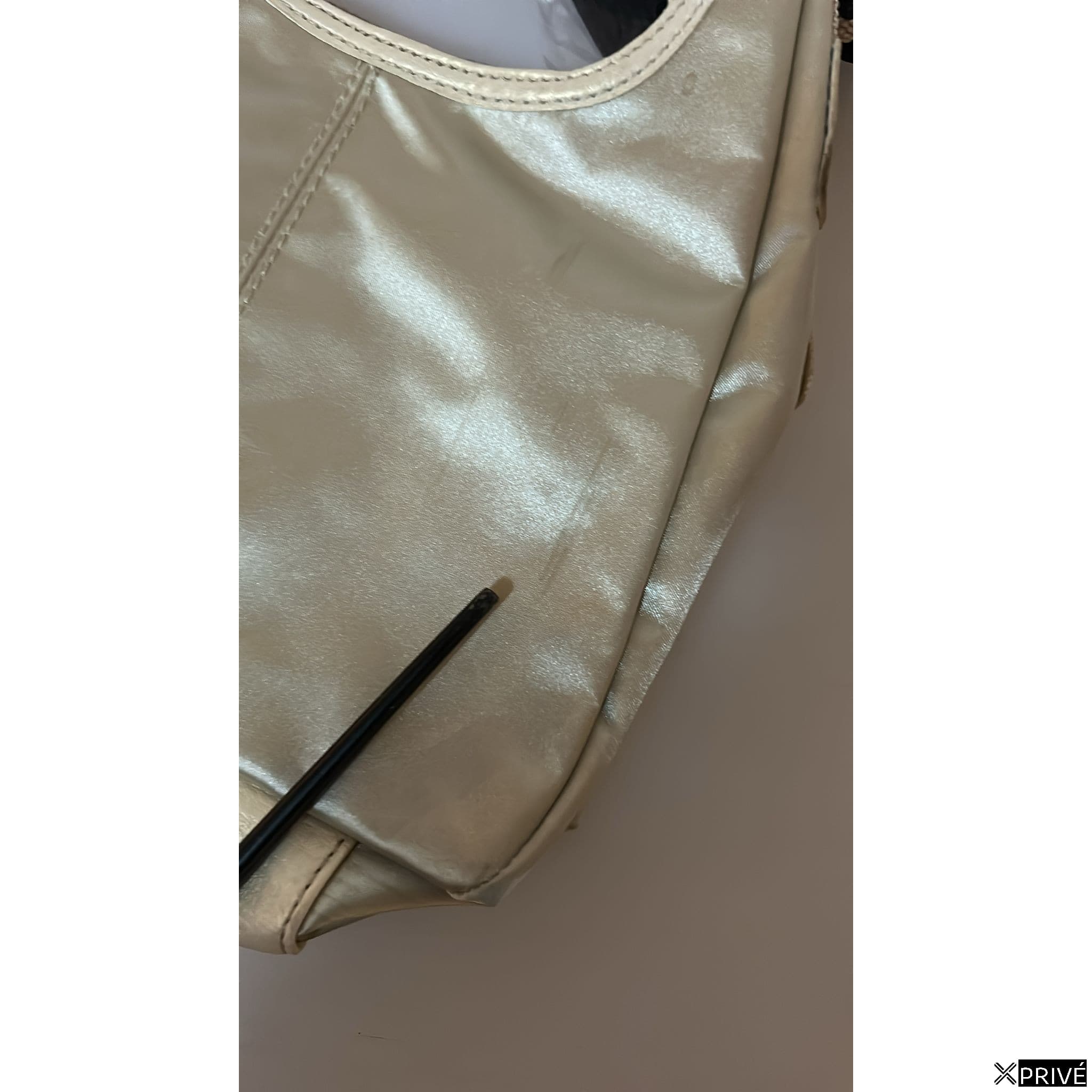 Sac bandoulière blanc en Tissu — 5