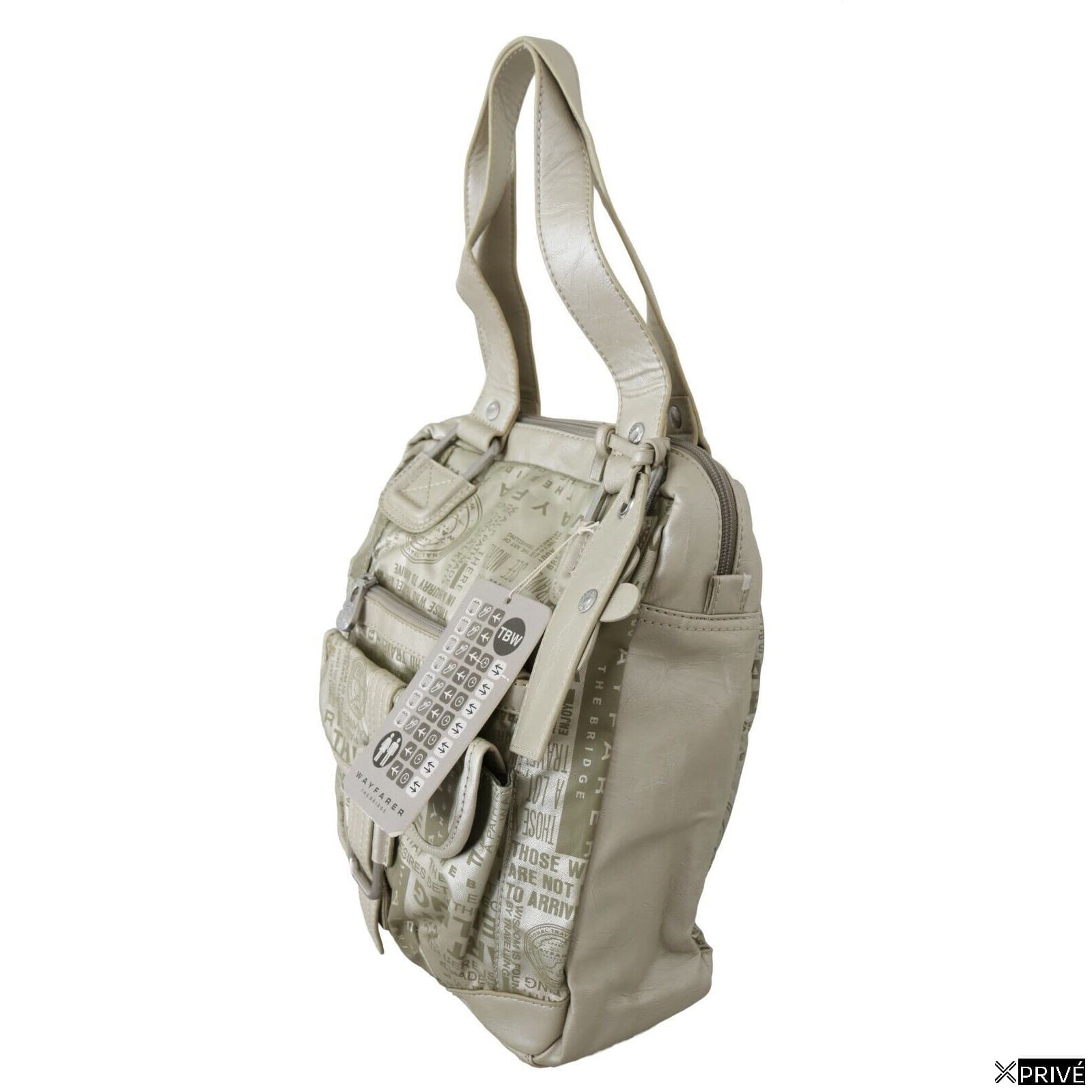 Sac bandoulière blanc en Tissu — 2