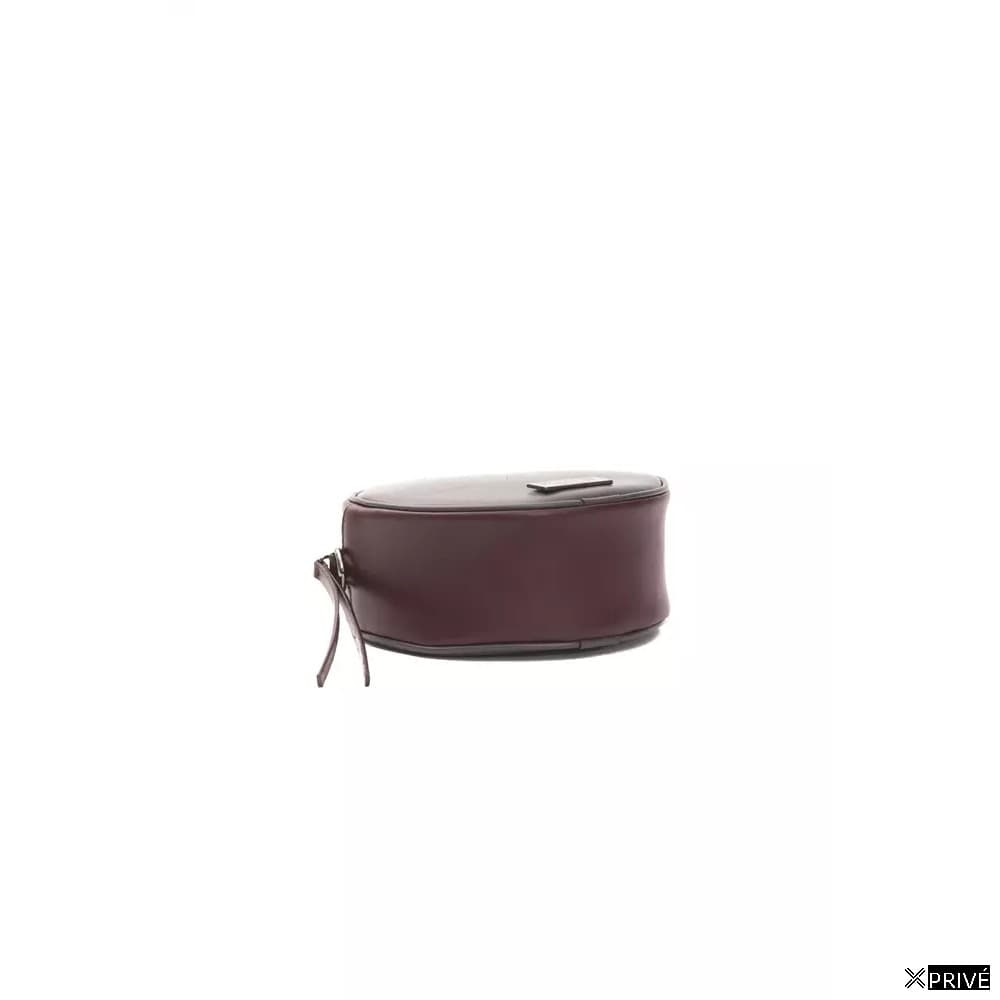 Sac porté croisé bordeaux — 4